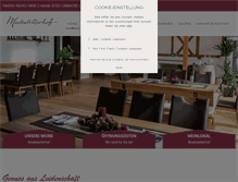 Tablet Screenshot of muskatellerhof.de